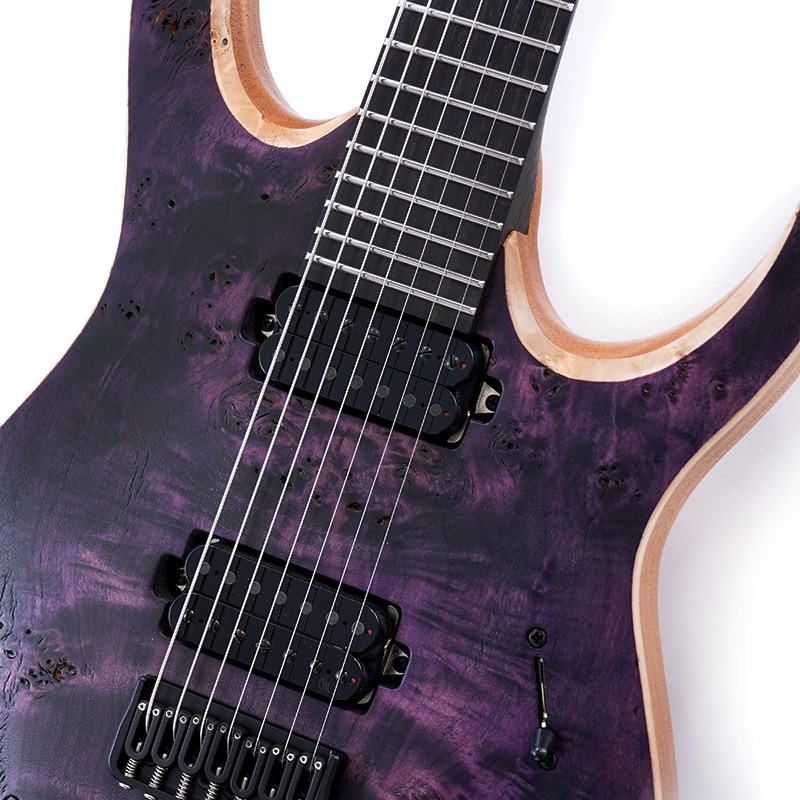 mayones Duvell 7弦ギターブルー