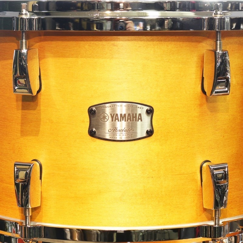 YAMAHA Absolute Hybrid Maple 4pc Drum Set [AMB2216+AMP6F3] 【BD22、FT16、TT12＆10/カラー：ヴィンテージナチュラル（VN）】 画像6