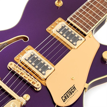 GRETSCH G5655TG Electromatic Center Block Jr. Single-Cut with Bigsby and Gold Hardware (Amethyst/Laurel) 画像3