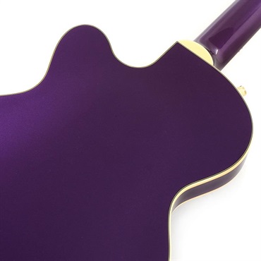 GRETSCH G5655TG Electromatic Center Block Jr. Single-Cut with Bigsby and Gold Hardware (Amethyst/Laurel) 画像5