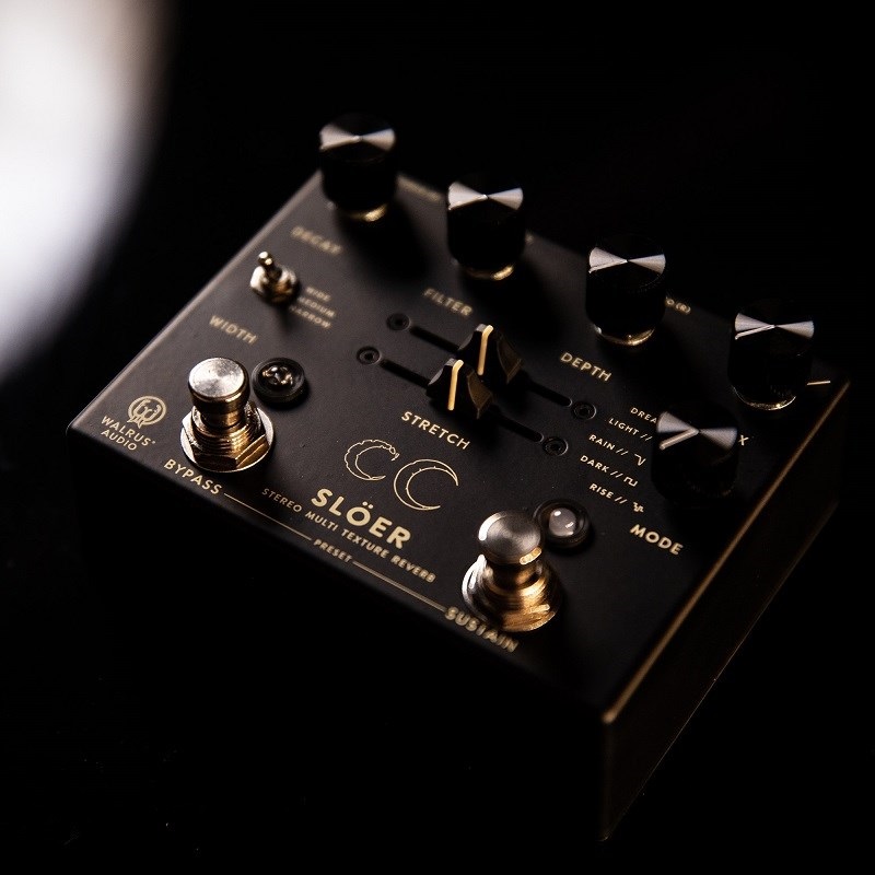 WALRUS AUDIO Sloer Stereo Ambient Reverb (Black) 画像1