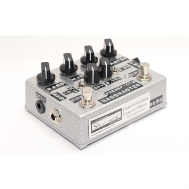 shin’s music Bass Master Preamp Custom In.Atn-Sw/D.EQ-Sw Silver Hammer [BMP1/2SW] 画像2