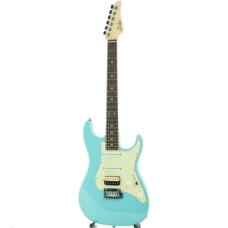 Suhr Guitars JE-Line Standard Alder with Asatobucker (Daphne Blue