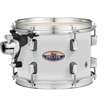 Pearl DMP825S/C-2CSN #229[Decade Maple Ready Set Go  ～Two Crash Cymbal Version～ / White Satin Pearl] 【シンバル付きドラムフルセット】 画像2