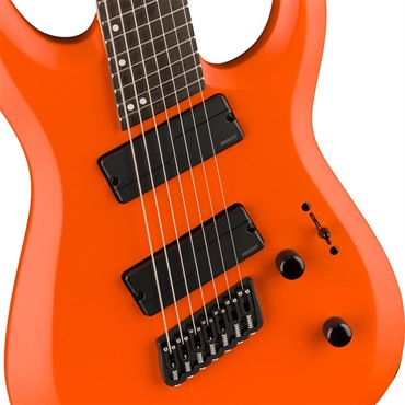 Jackson Pro Plus Series DK Modern HT7 MS (Satin Orange Crush/Ebony