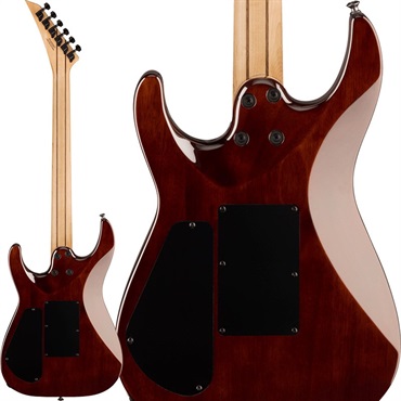 Jackson Pro Plus Series Dinky DKAQ (Firestorm/Ebony) 画像1