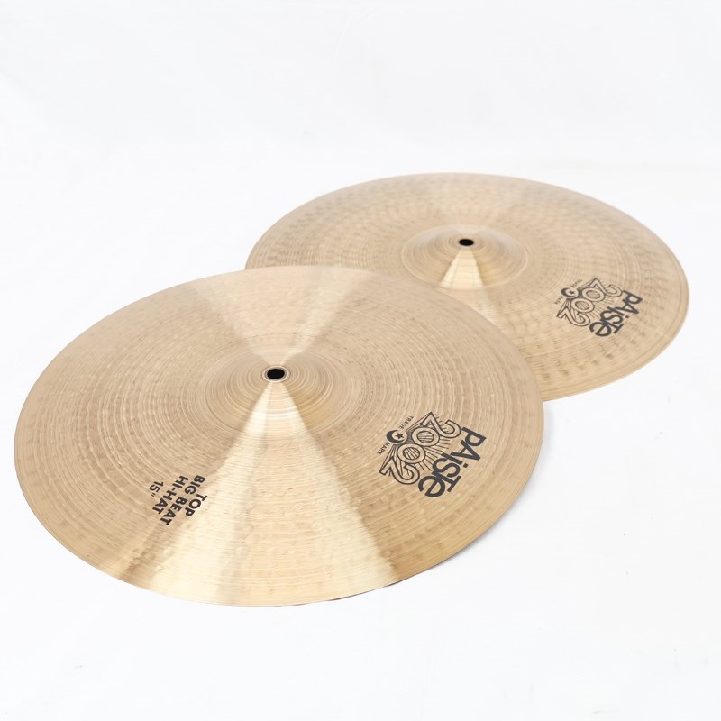 PAiSTe 2002 Black Big Beat Hihat 15pair [790g/924g]【中古品 