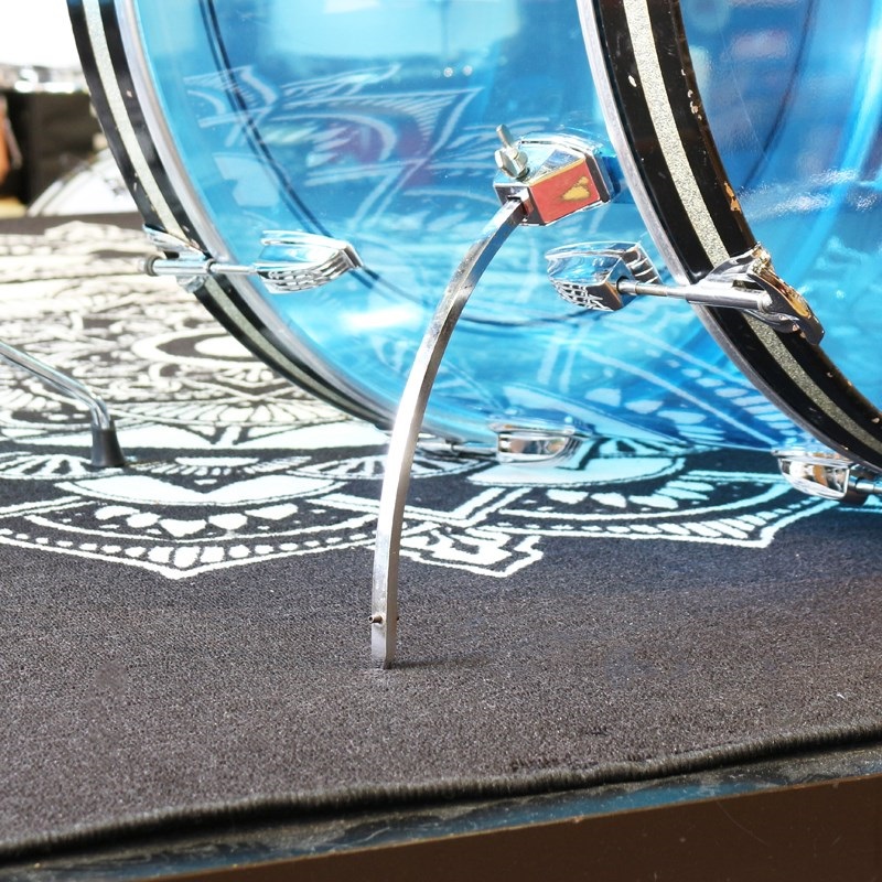 Ludwig 70's Vistalite 3pc kit [24BD，16FT，13TT] ファイバーケース付属 【VINTAGE】 画像4