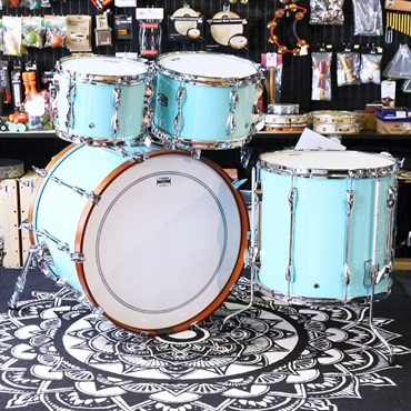 YAMAHA Recording Custom 4pc Drum Set [RBP6F3SFG + RBB2216SFG] 【BD22、FT16、TT12&10 / SFG:サーフグリーン】 画像3