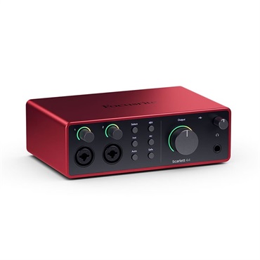 Focusrite Scarlett 4i4 gen4(フォーカスライト)(USB-C オーディオインターフェイス) 画像1