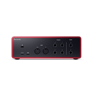 Focusrite Scarlett 4i4 gen4(フォーカスライト)(USB-C オーディオインターフェイス) 画像4
