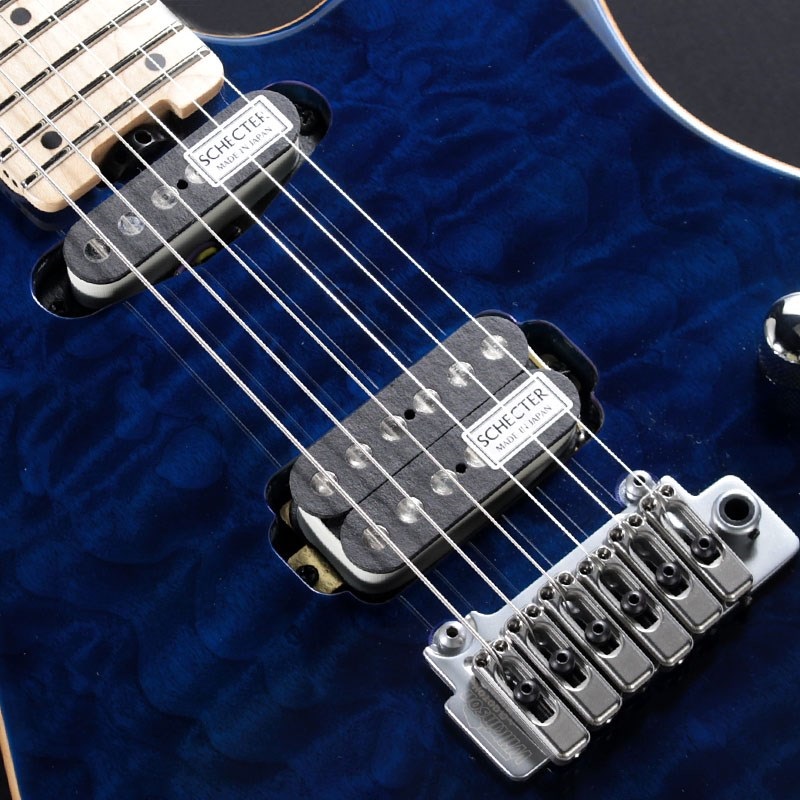 SCHECTER MZ-1 (See-thru-Blue/Maple) ｜イケベ楽器店オンライン