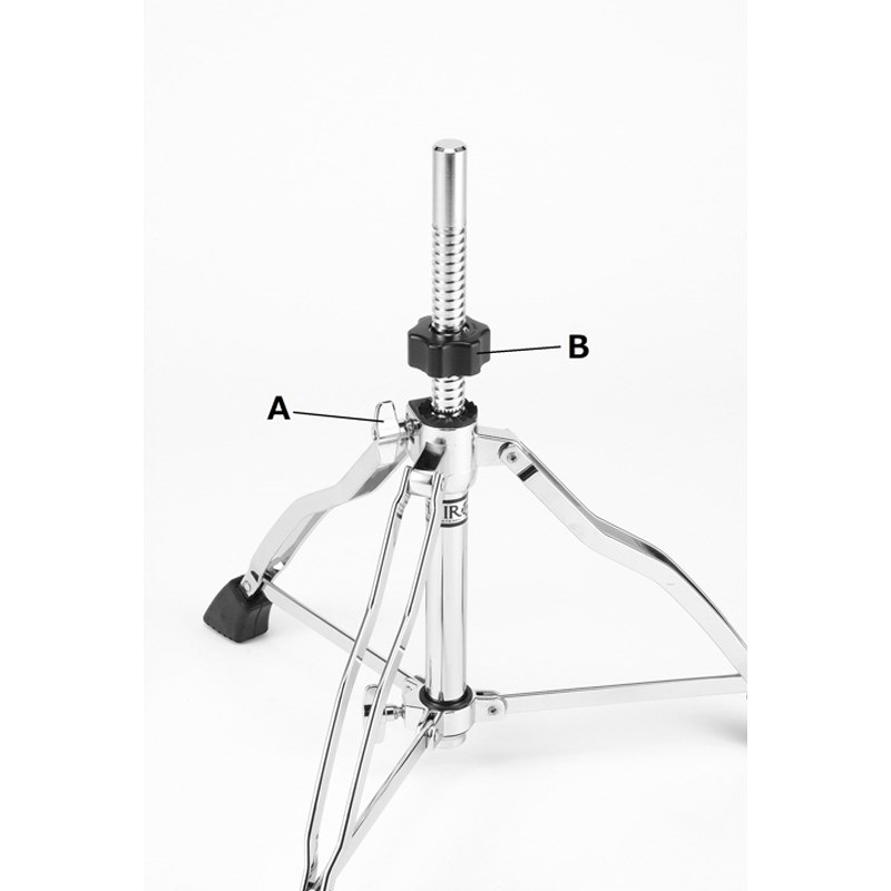 TAMA 1st CHAIR ROUND RIDER Limited Tie-Dye Fabric Top Seats [HT430TDMG] クールミントグレー【限定品】 画像5