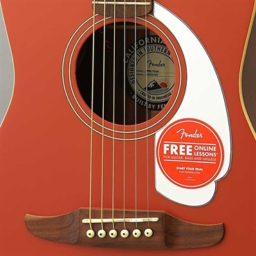 Fender Acoustics 【数量限定特価】【GW激得セール】 Fender Malibu Player (Fiesta Red) フェンダー 画像8