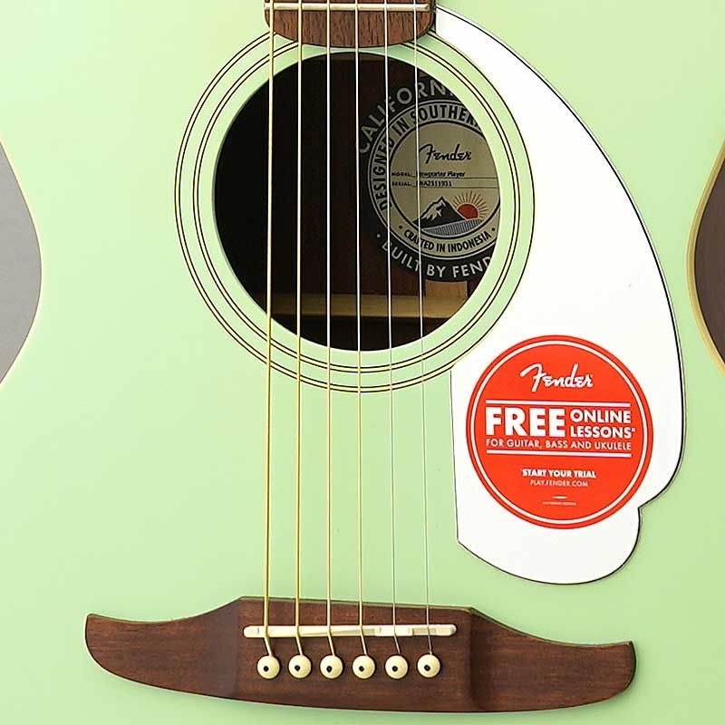 Fender Acoustics 【緊急値下げ！！】【創業50周年大決算SALE】Fender Newporter Player (Surf Green) フェンダー 画像8