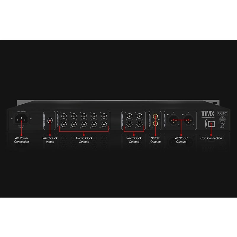 Antelope Audio 10MX(768 kHz Rubidium Reference Master Clock)(マスタークロック)(アンテロープオーディオ) 画像3