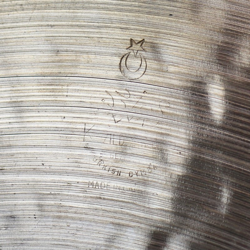 Zildjian Canada K Zildjian 18 (1977-1979) [1852g] 【VINTAGE】 画像2