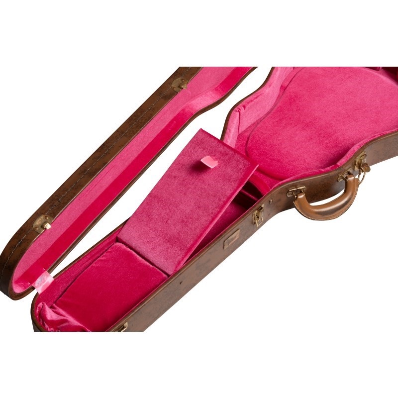 Gibson Lifton Historic 5-Latch Brown/Pink Hardshell Case， Les Paul， Aged[ASLFTCASE-5L-LPS-AG] 画像3