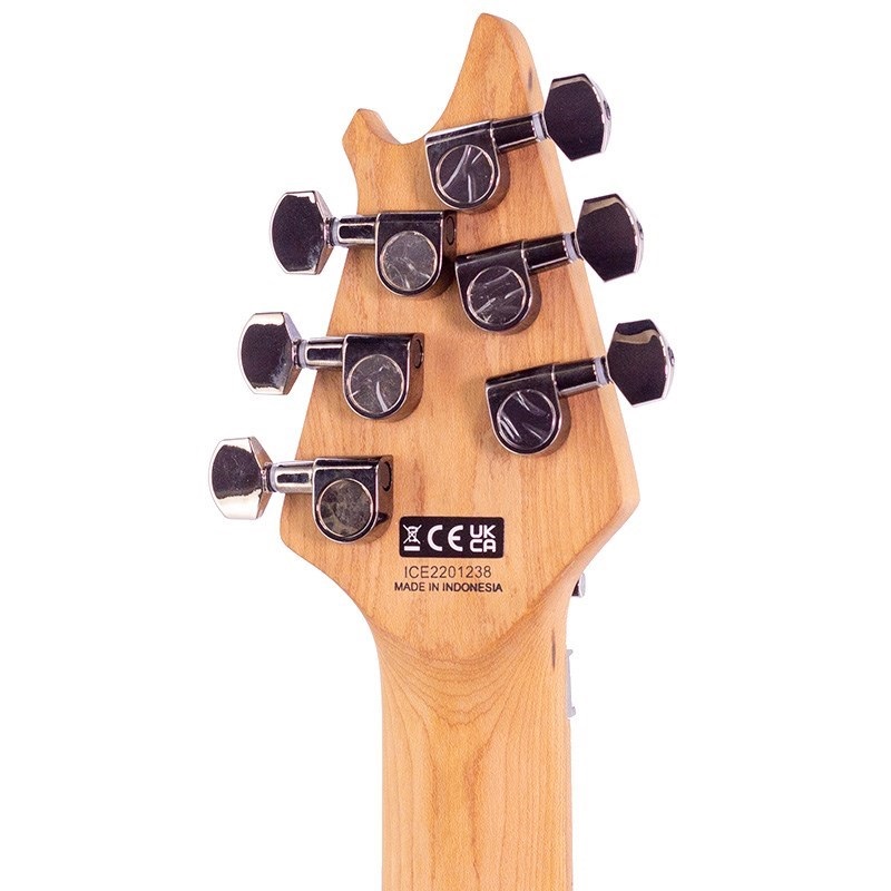 EVH Wolfgang WG Standard Exotic Poplar Burl (Natural/Baked Maple