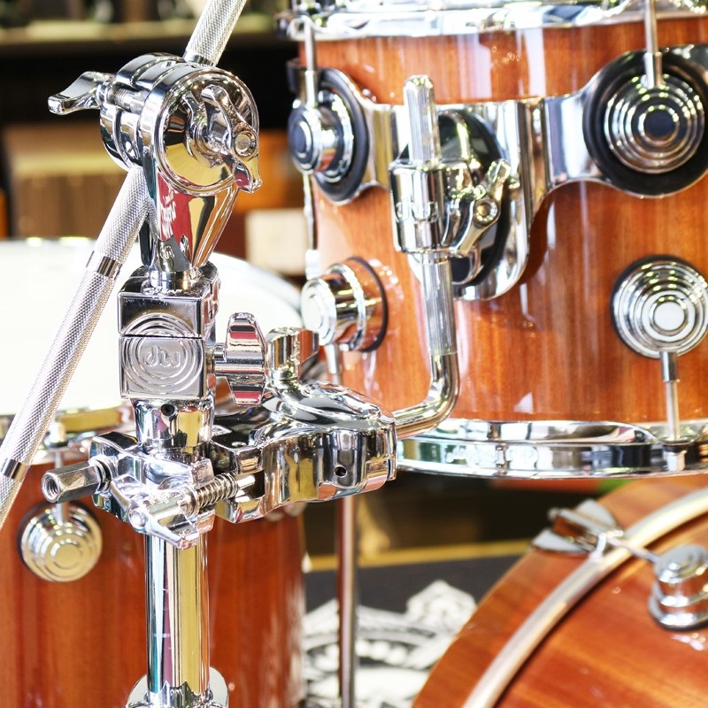 dw Collector's Hybrid Shell Maple/Mahogany 4pc Drum Kit [BD20，FT14，TT12&10 / Lacquer Custom Natural] 画像5