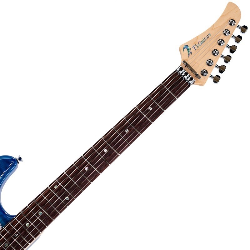 T’s Guitars ST-22R Custom 5A Grade Quilt Top (Caribbean Blue) #SN/032506【特価】 画像4