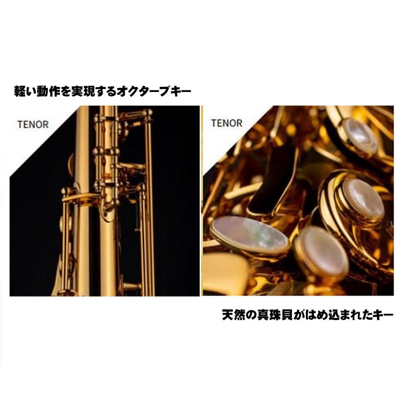 Selmer Paris テナーサックス セルマー Signature シグネチャー DARK SL(ダークシグネチャーラッカー) 【調整&セットアップ後出荷】【5年間キーバランス調整無料】 画像2