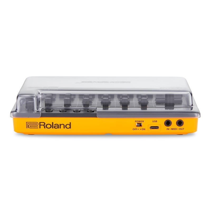 DECKSAVER DS-PC-T8J6S1 【Roland Aira Compact T-8 / J-6 / S-14対応 本体保護カバー】 画像4