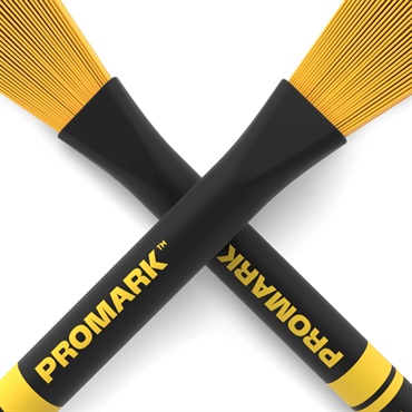 Pro-mark Light Nylon Brush 5B (Yellow) [PMNB5B] 画像4