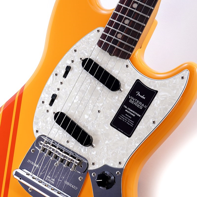Fender MEX Vintera II 70s Competition Mustang (Competition Orange) 画像3