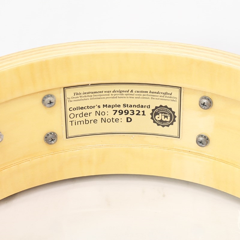 dw Collector's Maple Snare Drum [13×5] - Regal To Royal To Natural Fade　【委託中古品】 画像7