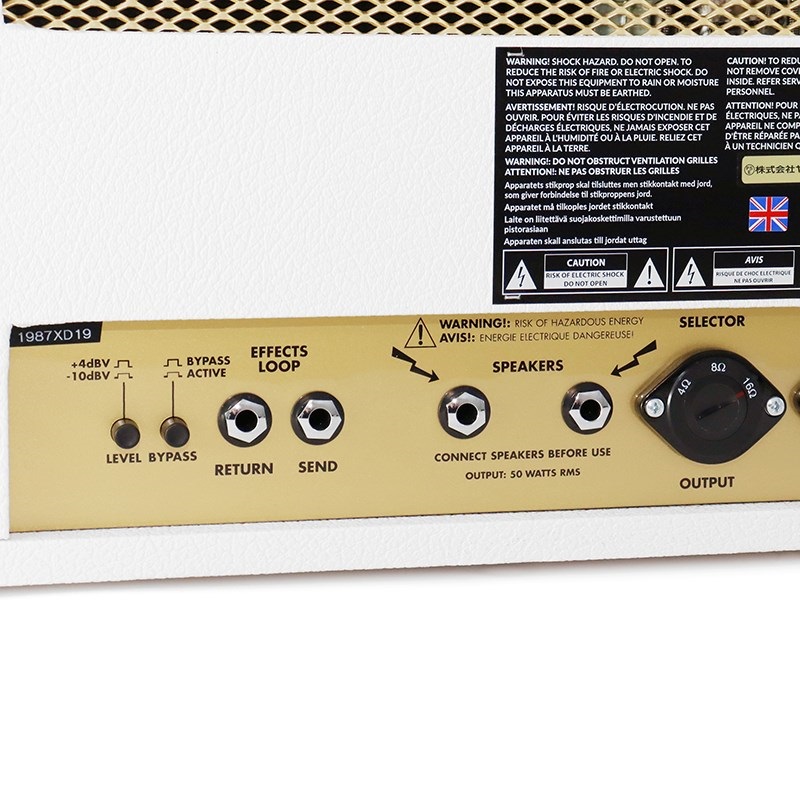 Marshall 1987X 【Custom Color for DESIGN STORE】 White Levant（アンプ ヘッド マーシャル） 画像5