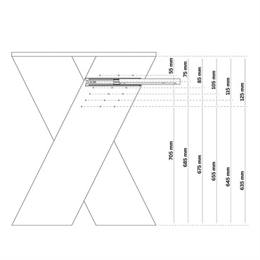 Glorious Sound Desk Pro BK【メーカー直送・代引き不可】(※沖縄、離島は送料別途お見積もり) 画像9