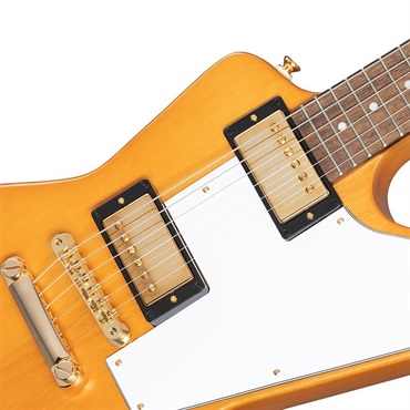 Epiphone Inspired by Gibson Custom Shop 1958 Korina Explorer White Pickguard (Aged Natural) 画像3