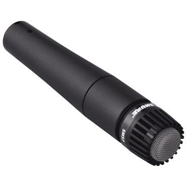 SHURE SM57-LCE【マイクケーブルセット(XLRメス-XLRオス)5.0ｍ】(国内正規品2年保証)(シュア)(定番ダイナミックマイク)(楽器・ギターレコーディング定番) 画像2