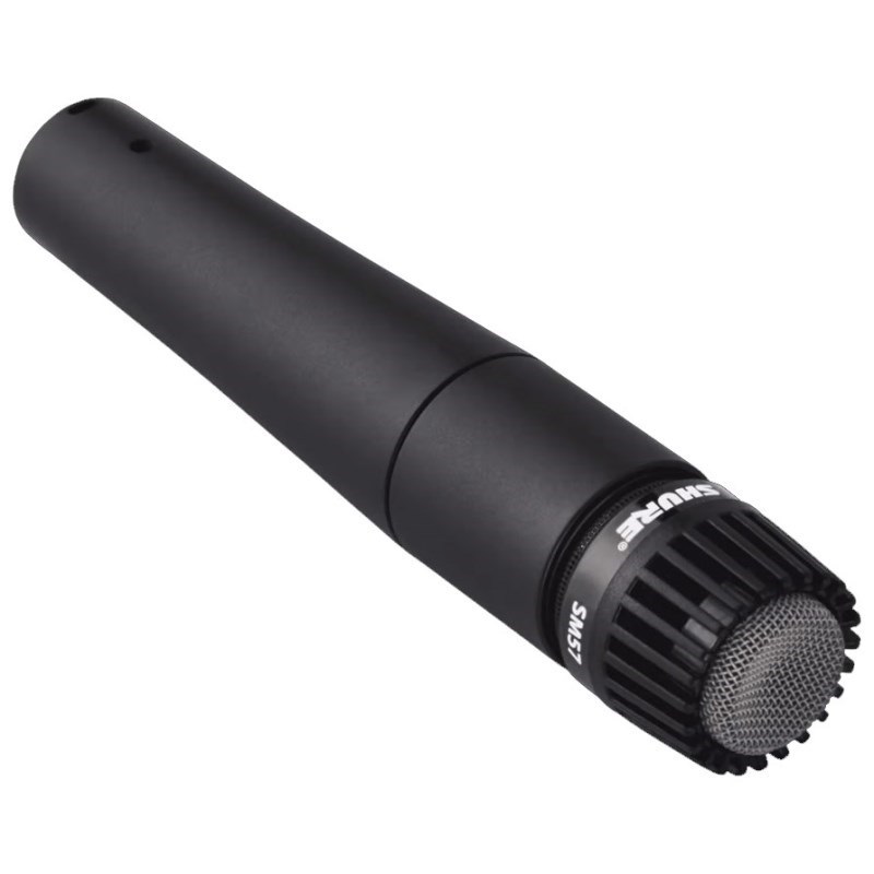 SHURE SM57-LCE【マイクケーブルセット(XLRメス-XLRオス)5.0ｍ】(国内正規品2年保証)(シュア)(定番ダイナミックマイク)(楽器・ギターレコーディング定番) 画像2