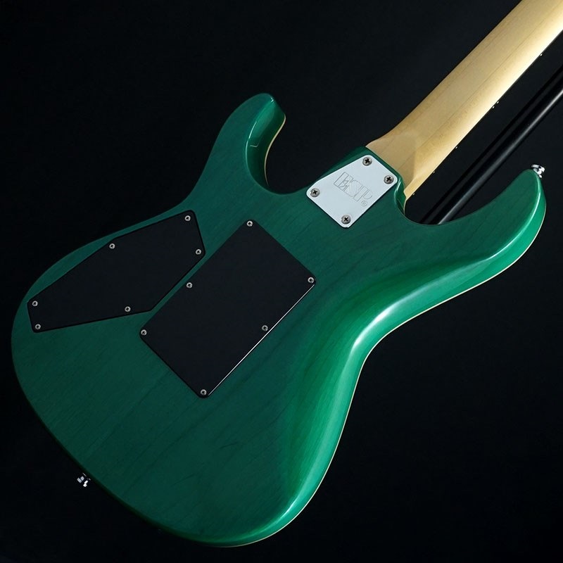 Edwards 【USED】 E-MV-125FR w/DiMarzio Mod. (Black Turquoise Green