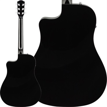 Fender Acoustics 【緊急値下げ！！】【創業50周年大決算SALE】 Fender CD-60SCE Dreadnought (Black) フェンダー 画像1