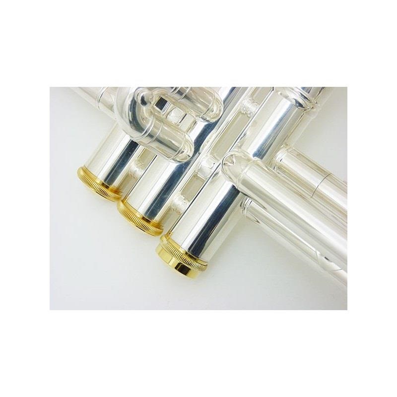 Bach 1810G トランペット用 ヘビーボトム バルブキャップ 金メッキ（GP） 画像2