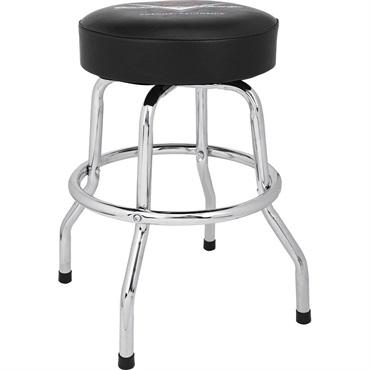 Fender USA Fender Custom Shop Chevron Logo Barstool， Black/Chrome 24 [9192022005] 画像1