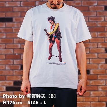 Ikebe Original 忌野清志郎 フォトプリントTシャツ Photo by 有賀幹夫 B - S【受注受付は終了致しました】 画像1