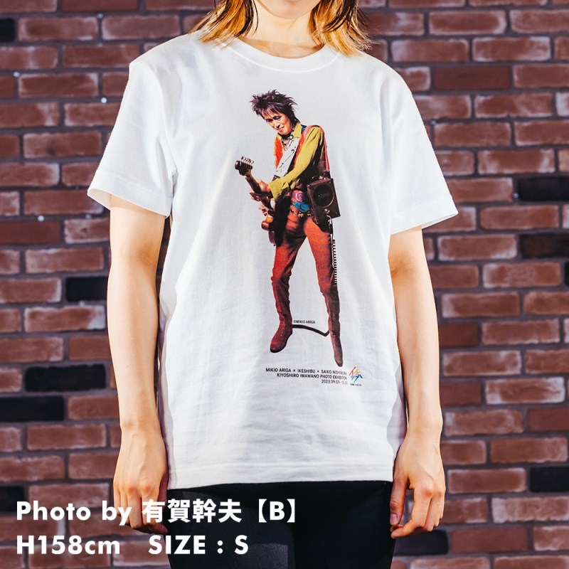 Ikebe Original 忌野清志郎 フォトプリントTシャツ Photo by 有賀幹夫 B - S【受注受付は終了致しました】 画像3