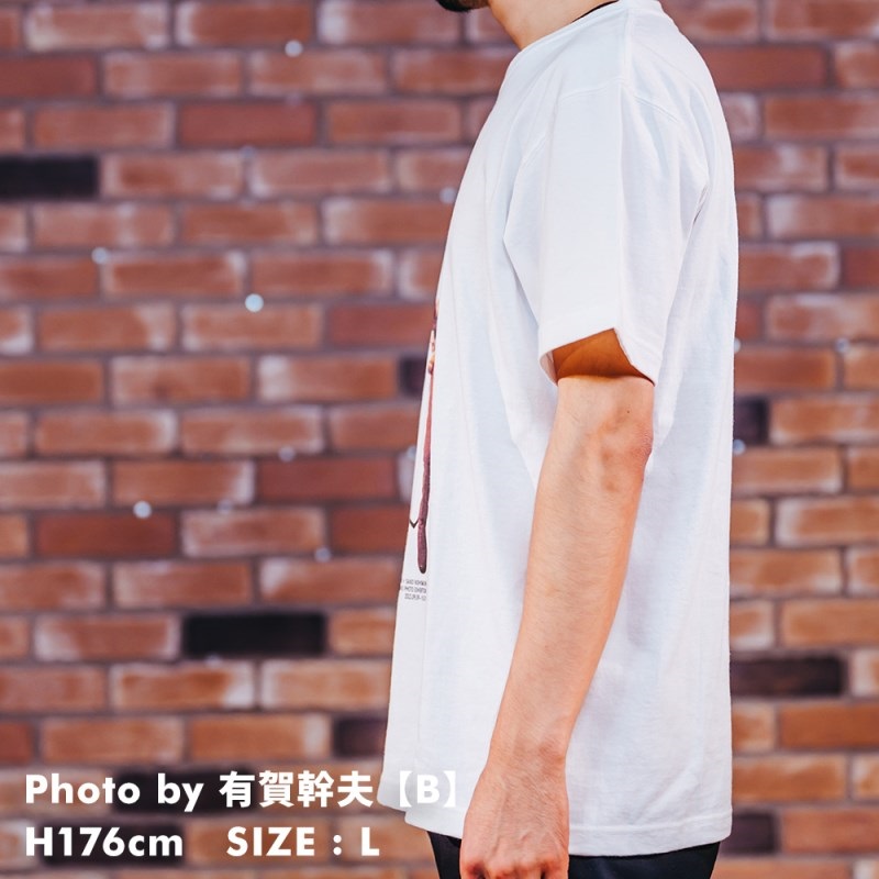 Ikebe Original 忌野清志郎 フォトプリントTシャツ Photo by 有賀幹夫 B - S【受注受付は終了致しました】 画像5