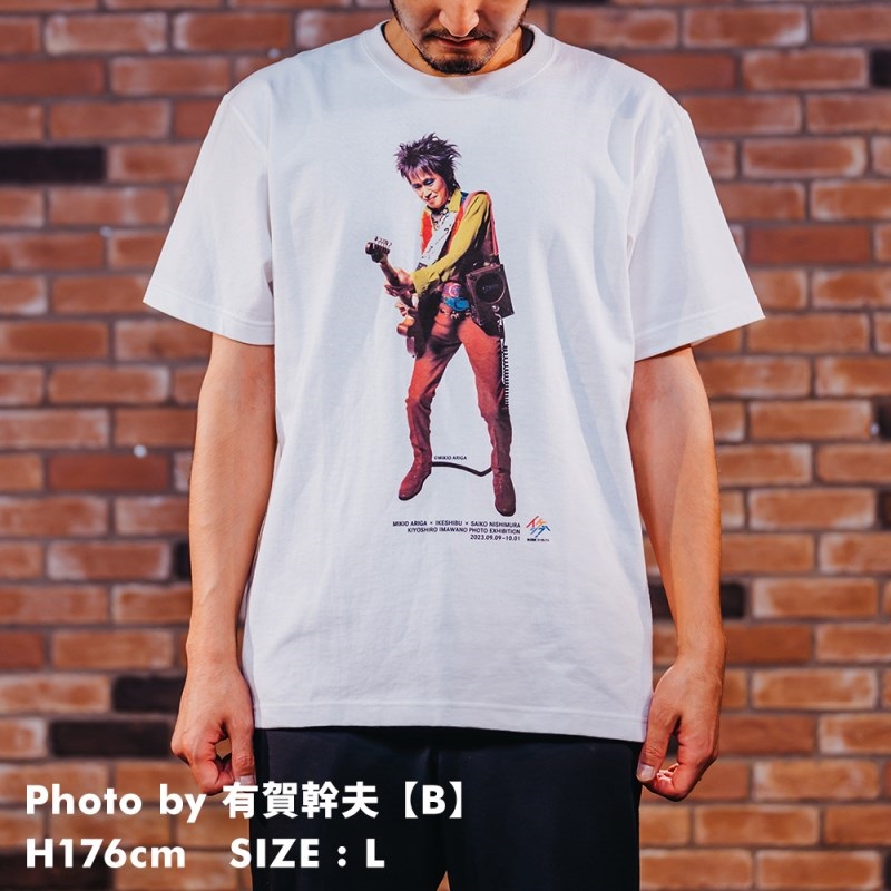 Ikebe Original 忌野清志郎 フォトプリントTシャツ Photo by