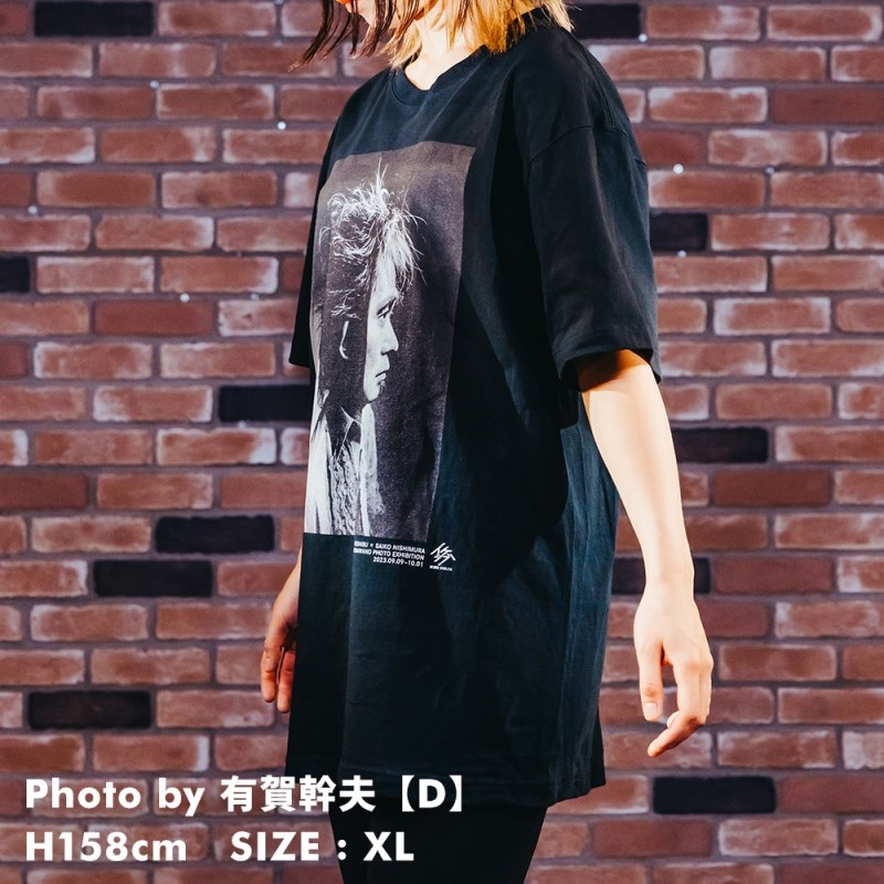 Ikebe Original 忌野清志郎 フォトプリントTシャツ Photo by 有賀幹夫 D - M【受注受付は終了致しました】 画像6