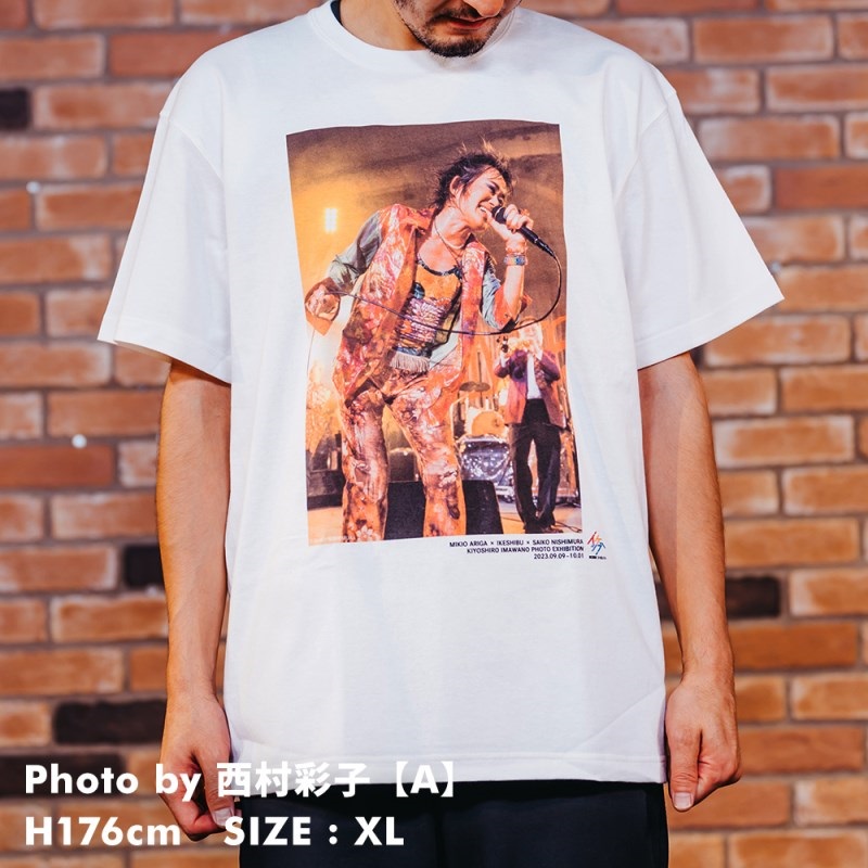 Ikebe Original 忌野清志郎 フォトプリントTシャツ Photo by 西村彩子 A - M【受注受付は終了致しました】 画像3
