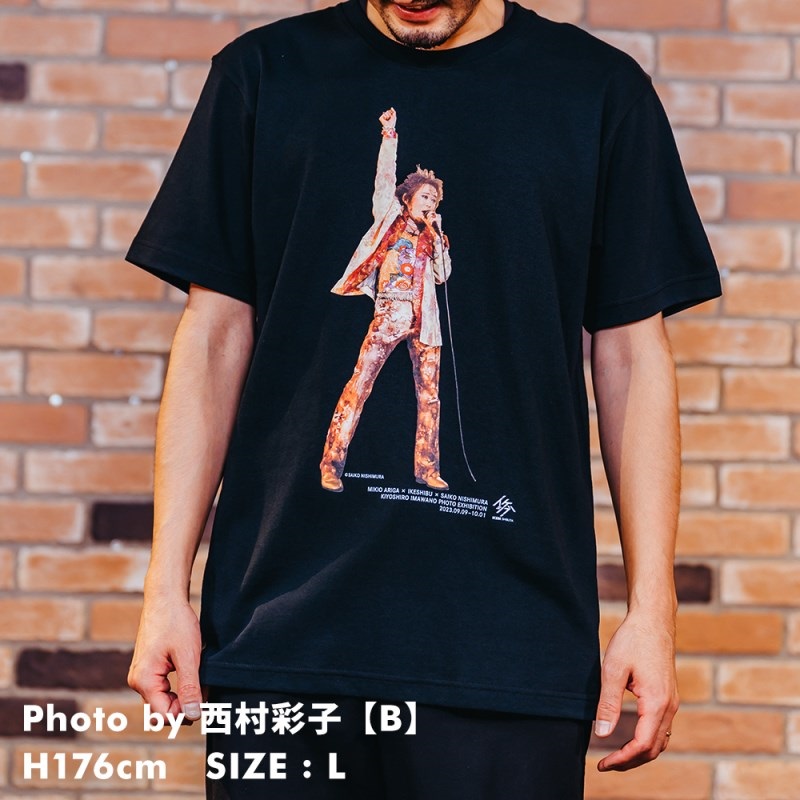 Ikebe Original 忌野清志郎 フォトプリントTシャツ Photo by 西村彩子 B - XL【受注受付は終了致しました】 画像1