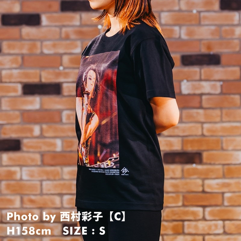 Ikebe Original 忌野清志郎 フォトプリントTシャツ Photo by 西村彩子 C - M【受注受付は終了致しました】 画像5