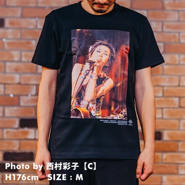 忌野清志郎×Amplifer フォトTシャツ Amplifier 忌野清志郎&有賀幹夫 Tシャツ 黒 Lサイズ RC - メルカリ