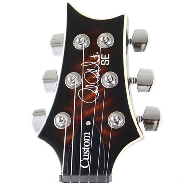 P.R.S. SE Custom 24 Quilt (Black Gold Burst) 画像7