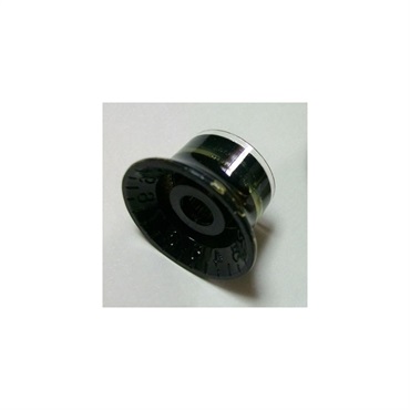 Montreux Selected Parts / Vintage Tint Reflector knob Black 1V1T [8506] 画像1
